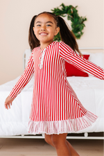 Red Stripes | NIGHTGOWN - By Baano
