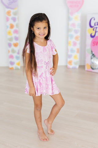 Twinkle Ties S/S Twirl Leotard - By Baano