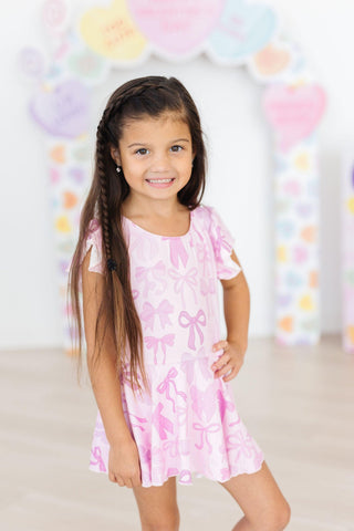 Twinkle Ties S/S Twirl Leotard - By Baano