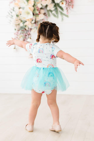SALE Rainbow Grooves Tutu Bodysuit - By Baano