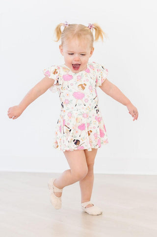 Tiny Dancer S/S Twirl Leotard - By Baano