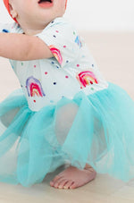 SALE Rainbow Grooves Tutu Bodysuit