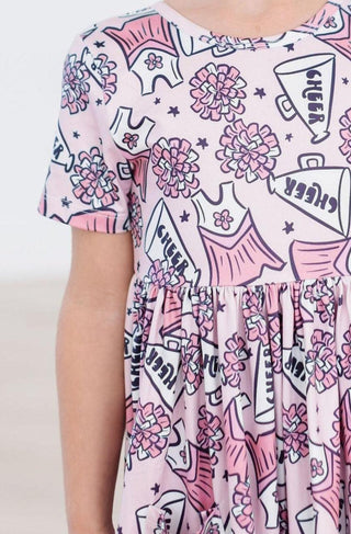 SALE Cheer S/S Pocket Twirl Dress - By Baano