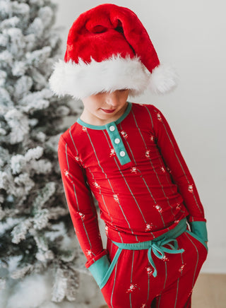 *PREORDER* Santa's Sleigh Stripes Comfort Set
