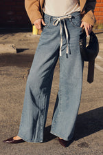 SHE'S A SWEET TALKER DENIM PANTS - By Baano