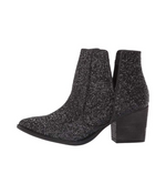 Fiera Glitter Booties in Black Naughty Monkey