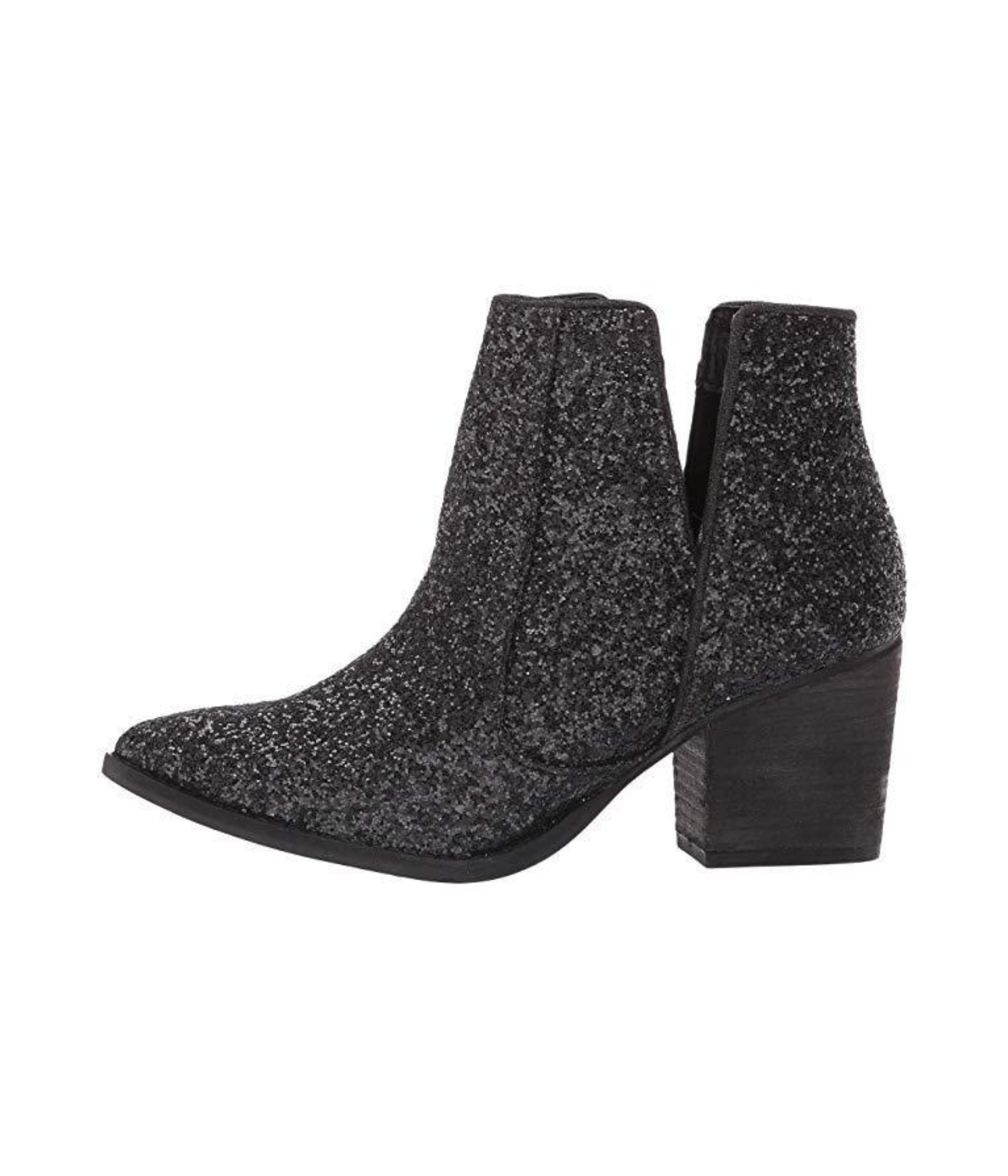 Fiera Glitter Booties in Black Naughty Monkey