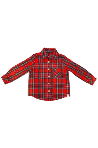 *PREORDER* Christmas Tartan Button-Up Shirt