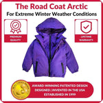 Car Seat Coat | The Road Coat Arctic - Purple
