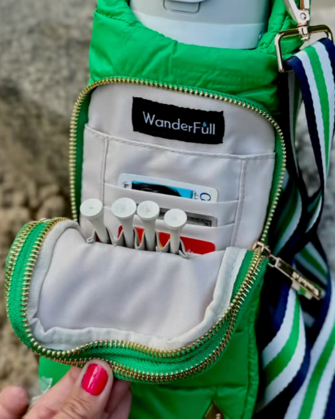 Kelly Green HydroBag® with Golf Embroidery