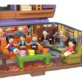 Polly Pocket Playset: Friends Compact With 6 Dolls and 9 Accessories - By Baano