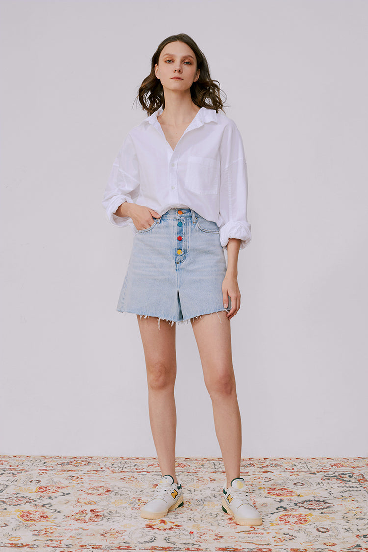 Rainbow Pleat Skort HJ119 [FINAL SALE] Hey Joanie