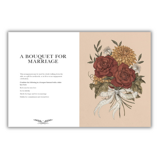 Floriography: An Illustrated Guide to the Victorian Language of Flowers (Spiral Bound) - By Baano
