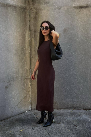 The Greece Parthenon Knit Maxi Dress - By Baano