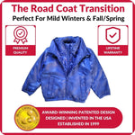 Car Seat Coat | The Road Coat Transition - Royal Blue