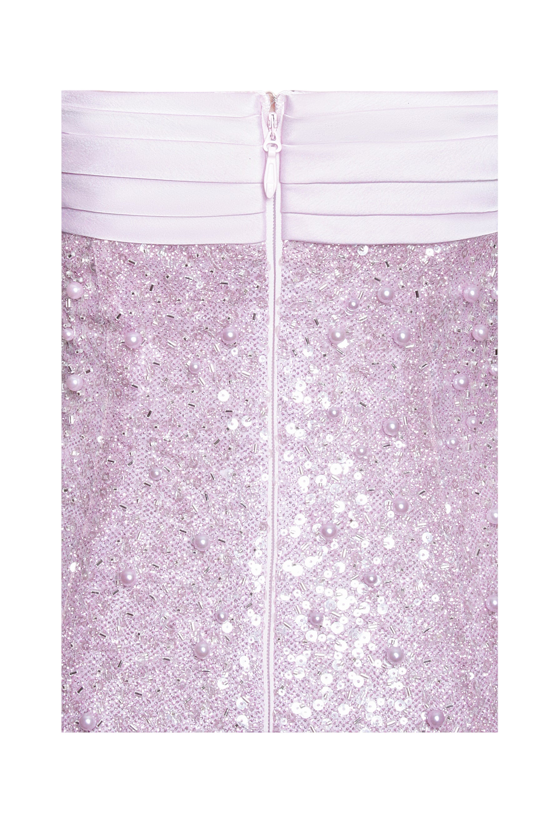 Lainey Purple Satin Sequin Pearls Beaded Maxi Dress Miss Circle