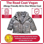 Car Seat Coat | The Road Coat Vegan - Platinum