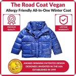 Car Seat Coat | The Road Coat Vegan - Royal Blue