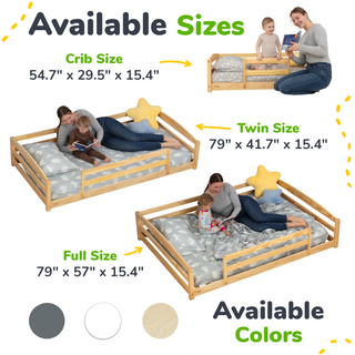 Floor Bed - Crib Size