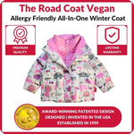 Car Seat Coat | The Road Coat Vegan - Safari Print