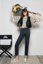 Chelsea High Rise Straight Crop Jeans HJ005 [FINAL SALE] Hey Joanie