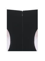 Nova Black Contoured Sweetheart Puff Sleeve Mini Dress Miss Circle