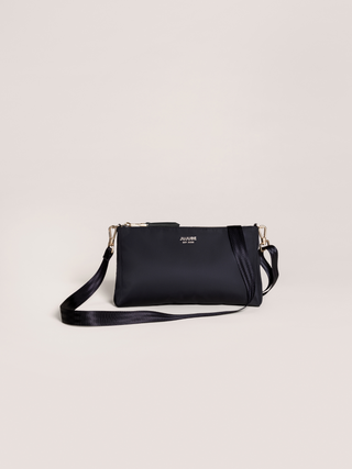 3-Piece Pouch Clutch Purse Set - Black - By Baano