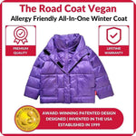 Car Seat Coat | The Road Coat Vegan - Purple