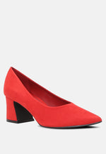 Tori Block Heel Pumps London Rag International