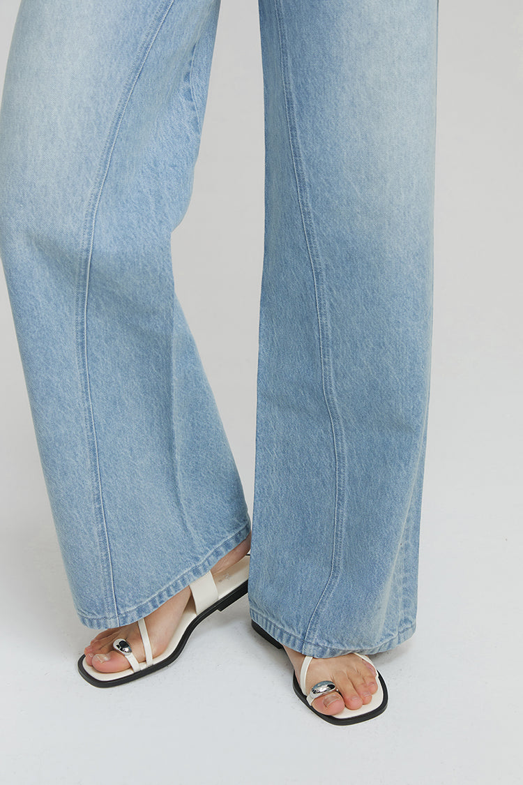 Angeles High Rise Baggy Jeans HJ103 Hey Joanie