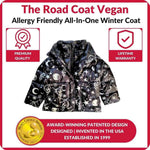 Car Seat Coat | The Road Coat Vegan - Rocketship Print