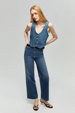 Blue Horizon Denim Vest HJ903