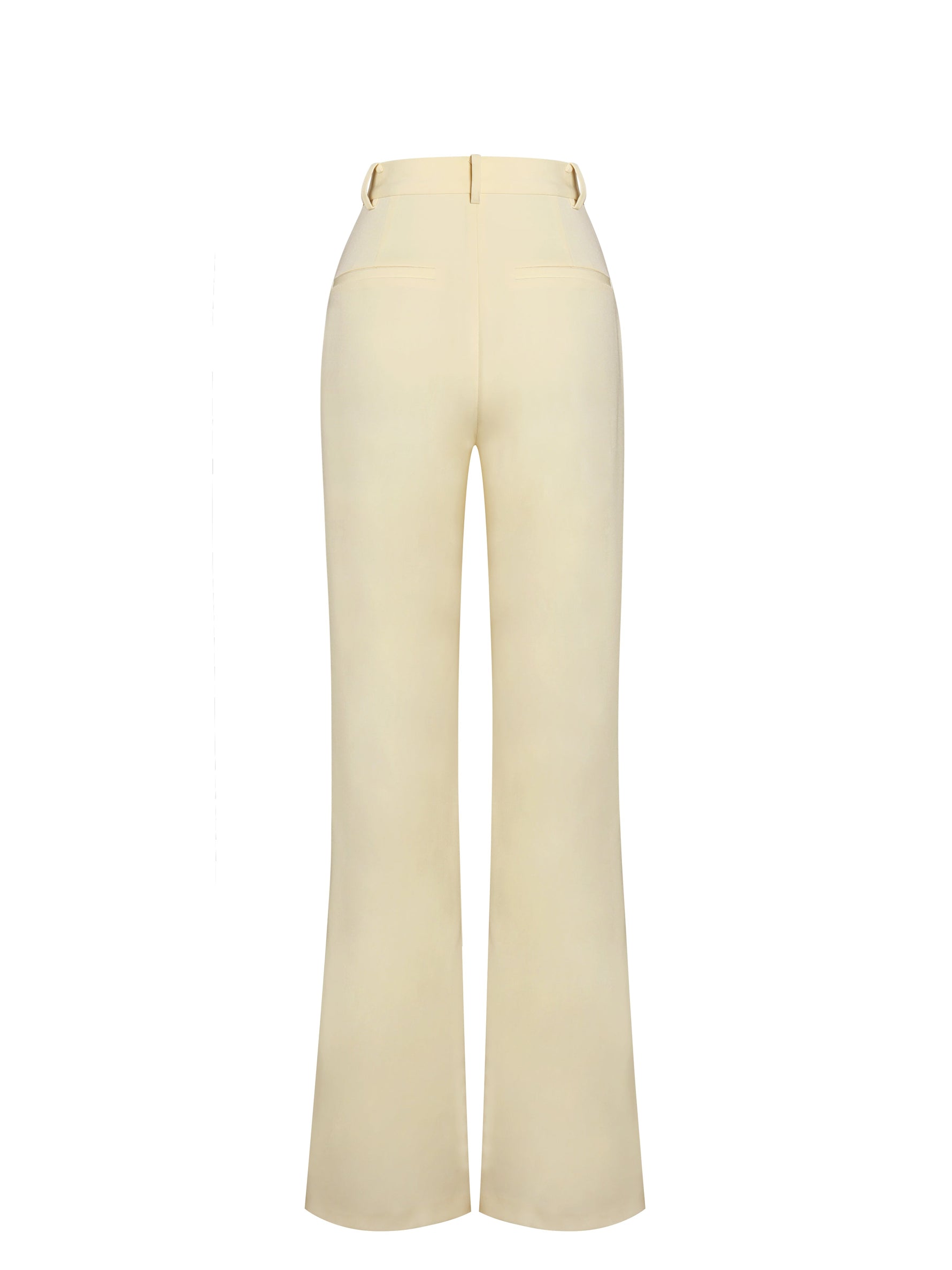 Quinnie Butter Yellow Slim Suit Pants Miss Circle