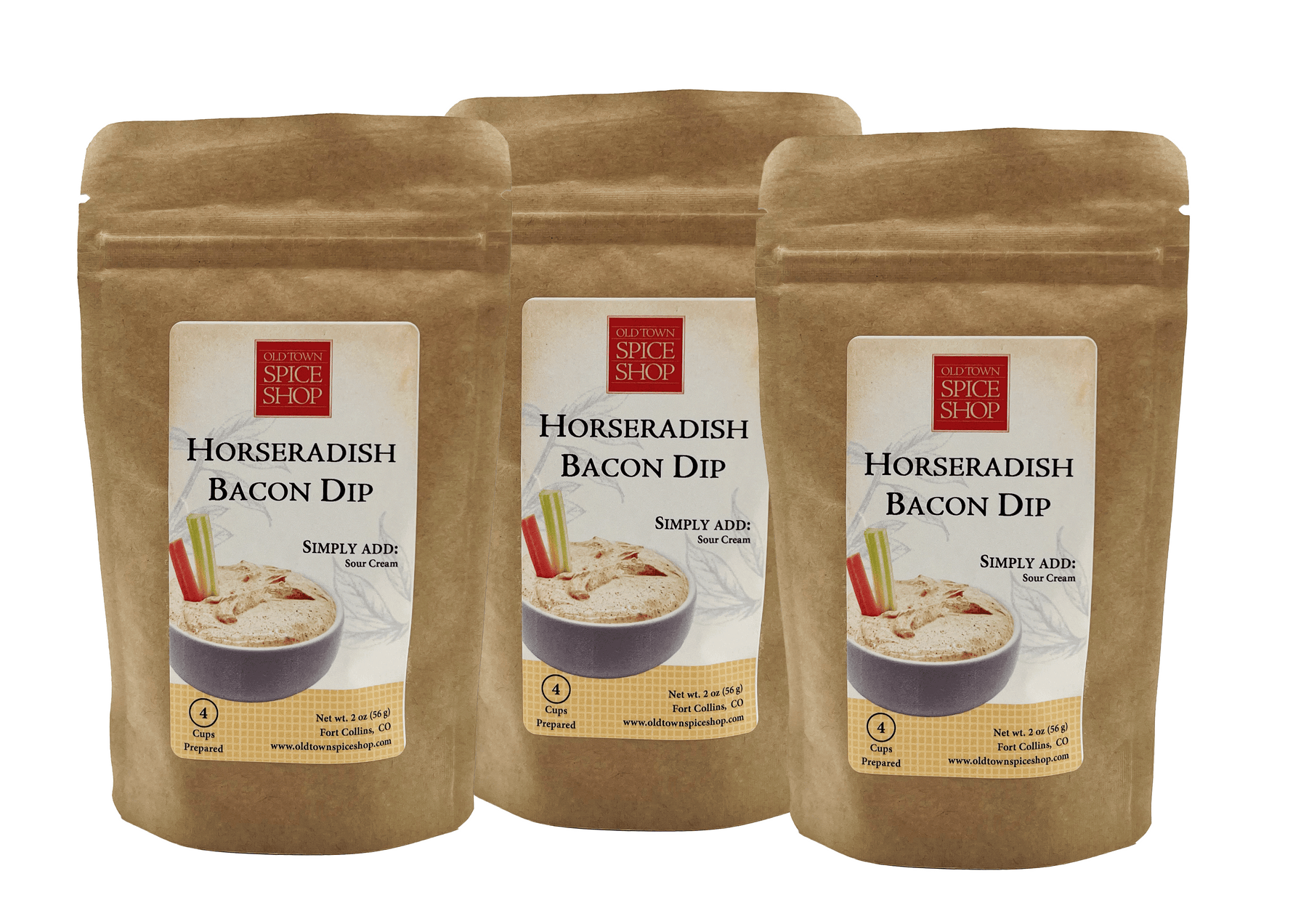 Horseradish Bacon Dip Mix - By Baano