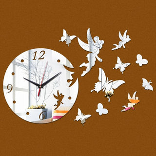 3D Acrylic Mirror Wall Stickers Creative Black Modern Acrylic Mirror Surface 3D Simple Wall Stickers Decor Clocks Numbers Stickers for Home Office Decorations Gift Modern Living Room Quartz Clock Watch Home Decoration Clocks Stevvex