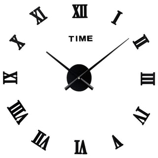 3D Big Acrylic Mirror Wall Clock Quartz Watch Still Life Clocks Frameless Wall Clock 3D Surface Mirror Wall Clock Modern Design Large Mute Wall Watches Stickers for Living Room Bedroom Home Decorations Modern Home Decoration Living Room Stickers Stevvex