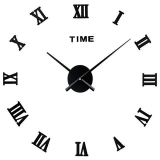 3D Big Acrylic Mirror Wall Clock Quartz Watch Still Life Clocks Frameless Wall Clock 3D Surface Mirror Wall Clock Modern Design Large Mute Wall Watches Stickers for Living Room Bedroom Home Decorations Modern Home Decoration Living Room Stickers Stevvex