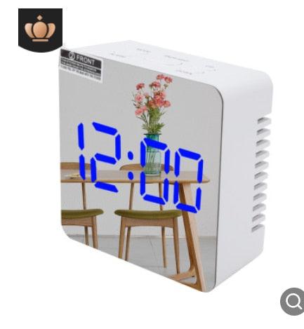 3D Large LED Digital Wall Clock Date Time Celsius Nightlight Display Table Desktop Clocks 3D Digital Alarm Clock Modern Design LED Wall Desk Clocks 12/24H Time /Date/ Temperature Display Nightlight /Brightness Adjustable/ Alarm Clock For Living Room Stevvex