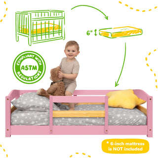 Floor Bed - Crib Size - By Baano