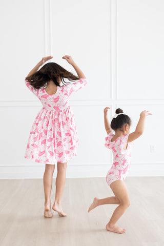 Pirouette S/S Flutter Sleeve Leotard - By Baano
