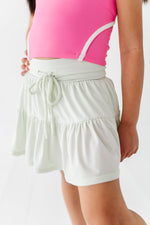 Hint of Mint | 2-tiered Skort - By Baano