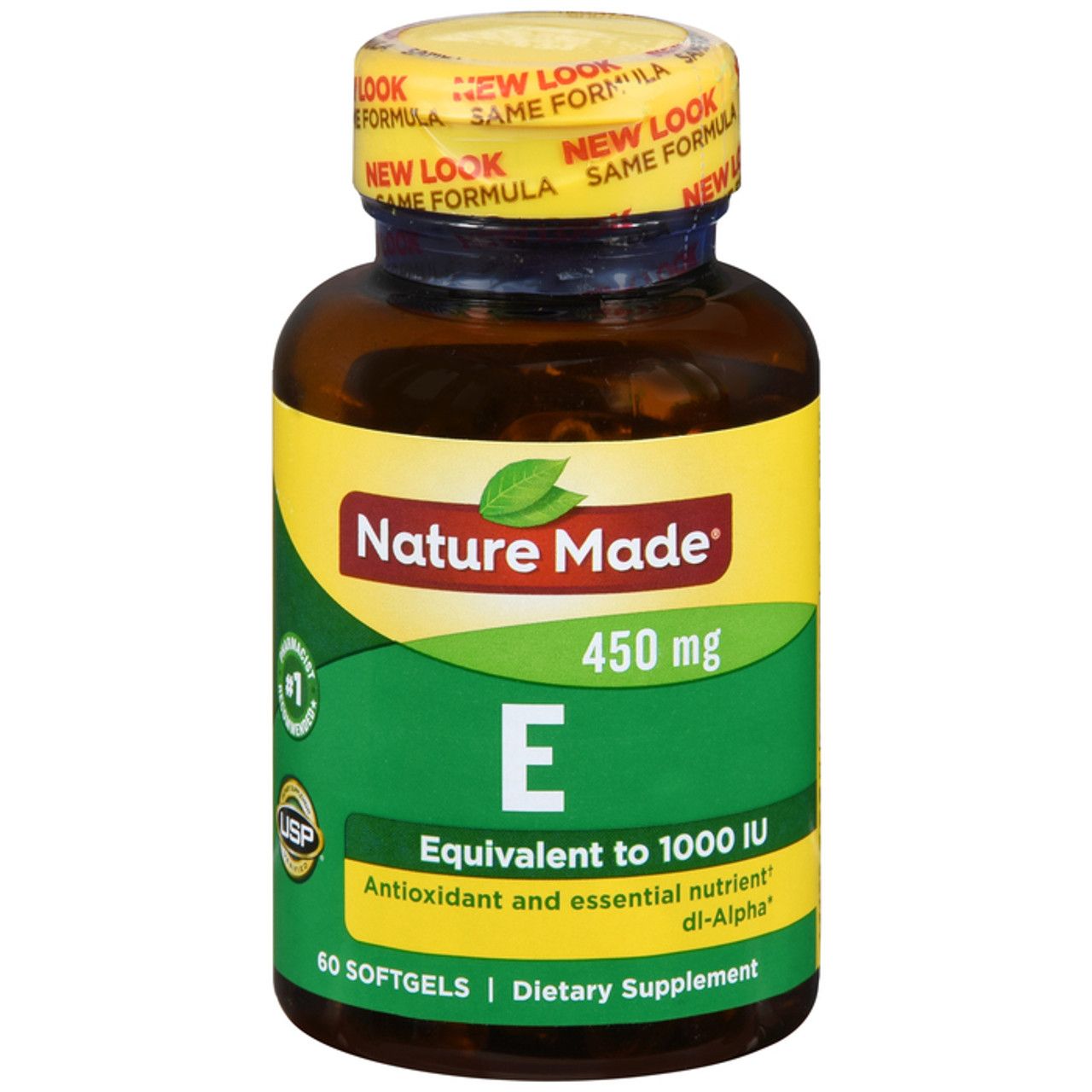 Nature Made Vitamin E Dietary Supplement 450 Mg Softgels