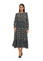 Detailed Ruffle Loose Fit Spring Dress