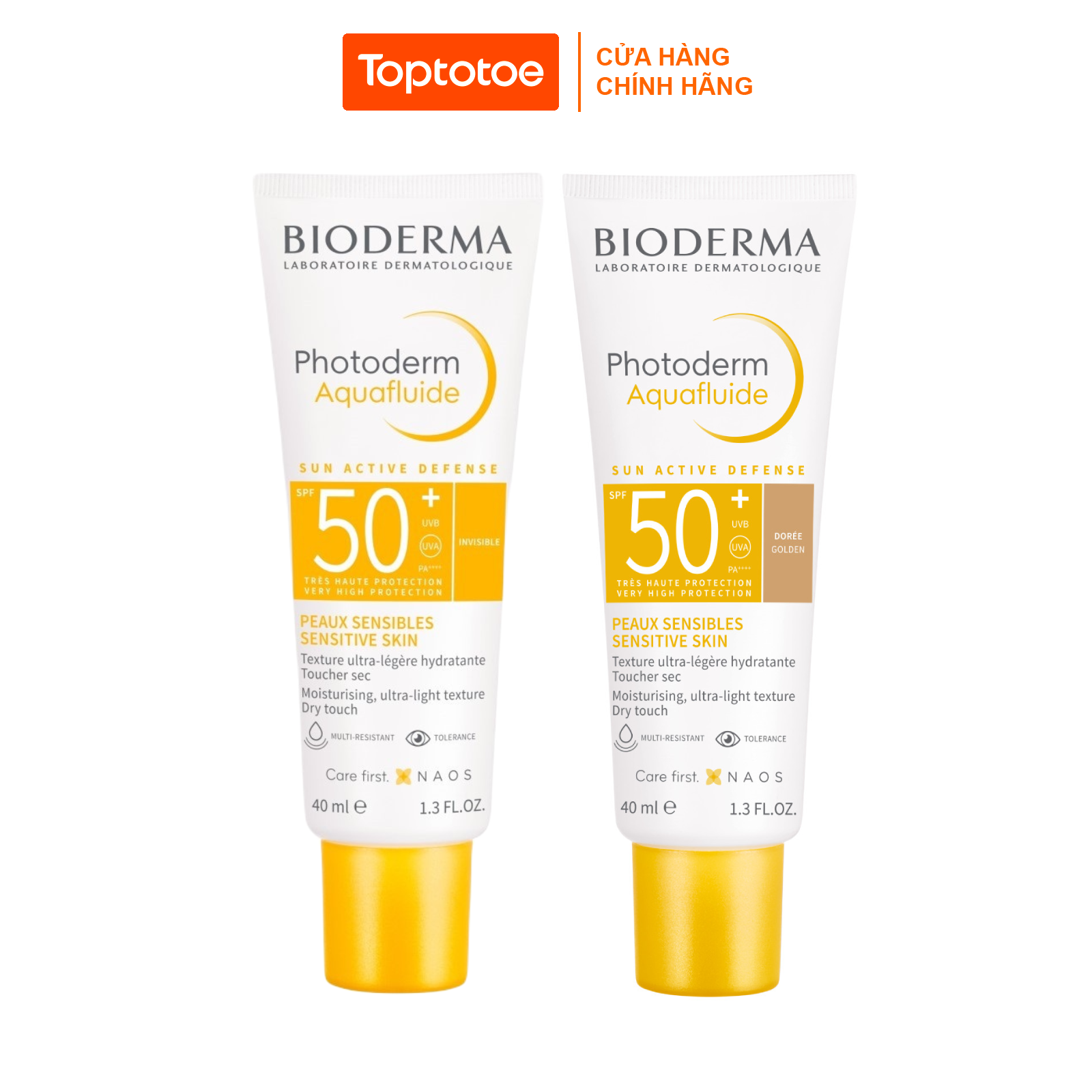 Bioderma Photoderm Max Aquafl Spf50+ T/Light Con 40 mL