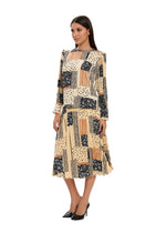 Abstract Print Two Piece Midi Dress Set MissFinchNYC
