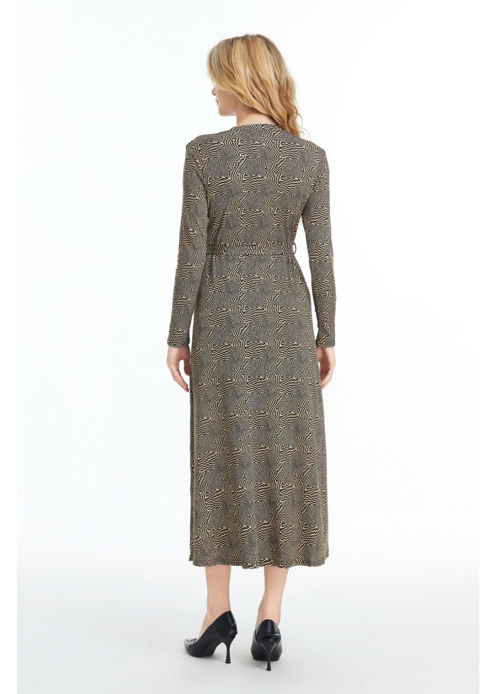 Kensington Print Midi Dress