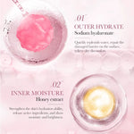 12Pc Rose Flower Extract Face Mask Korean Whitening Sheet Mask Moisturizing Mask Nourishing Skincare Facial Korean Fresh Product