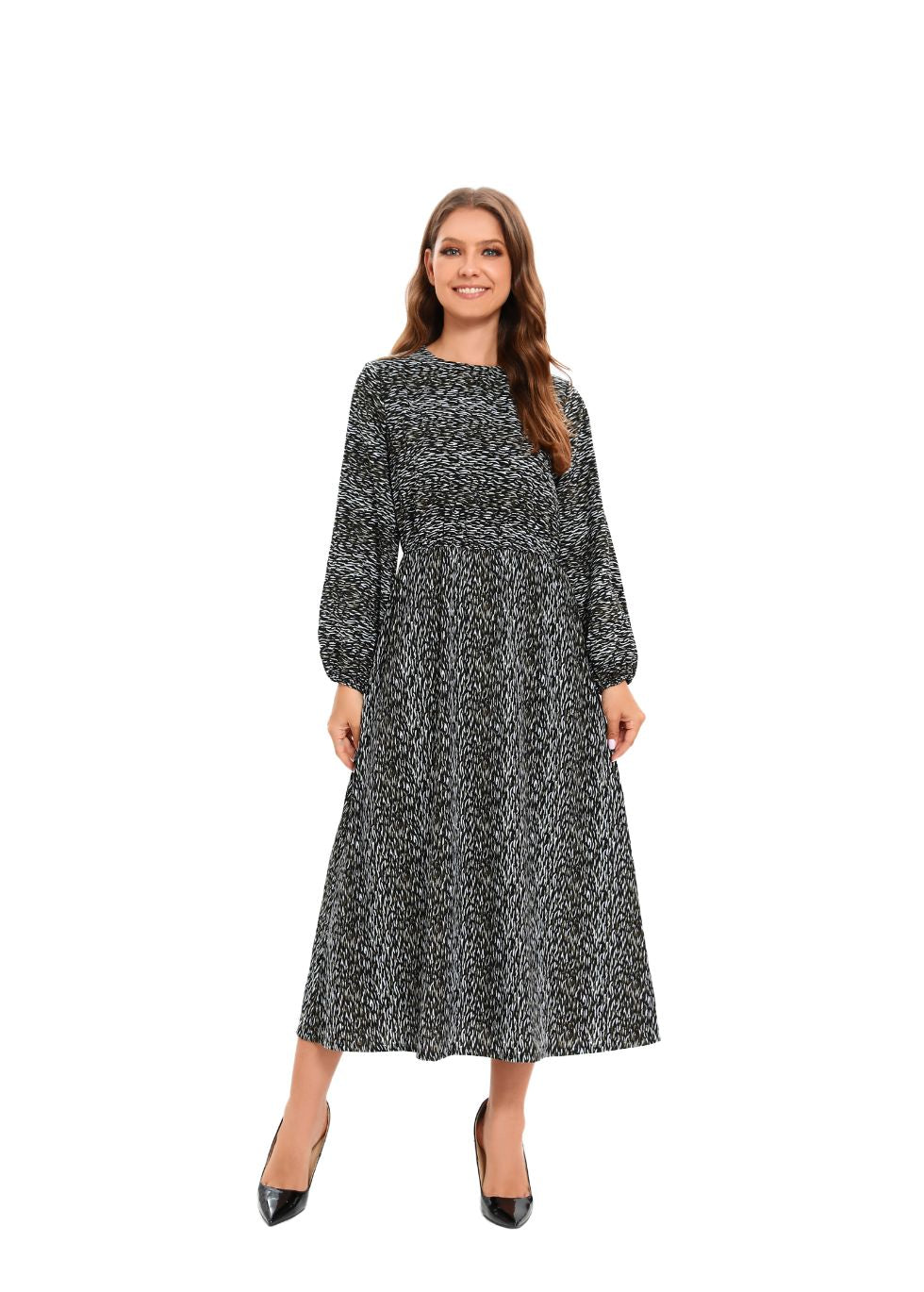 Twilight Grove Midi Dress