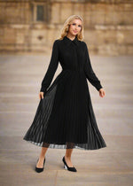 Nightbloom Pleated Midi Dress