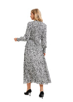 Paisley Monochrome Midi Two Piece Set - By Baano